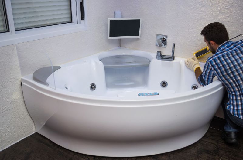 Modern Corner Tub